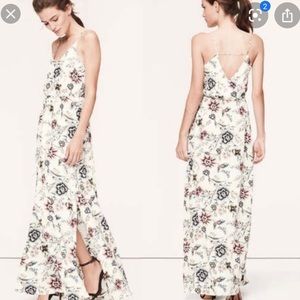 🌼Loft maxi floral dress